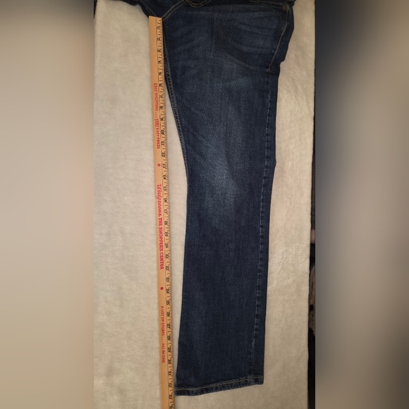 Wrangler Retro Slim Bootcut Jean Mens Dk Blue Denim Sz 36x34 Cowboy Ranch Rodeo - Picture 10 of 10